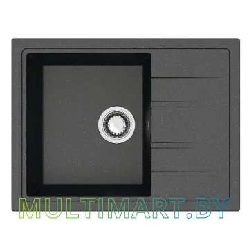 Кухонная мойка Berge BR-5850 (черный матовый)